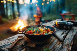 aventure culinaire en camping : des repas gourmets sous les étoiles