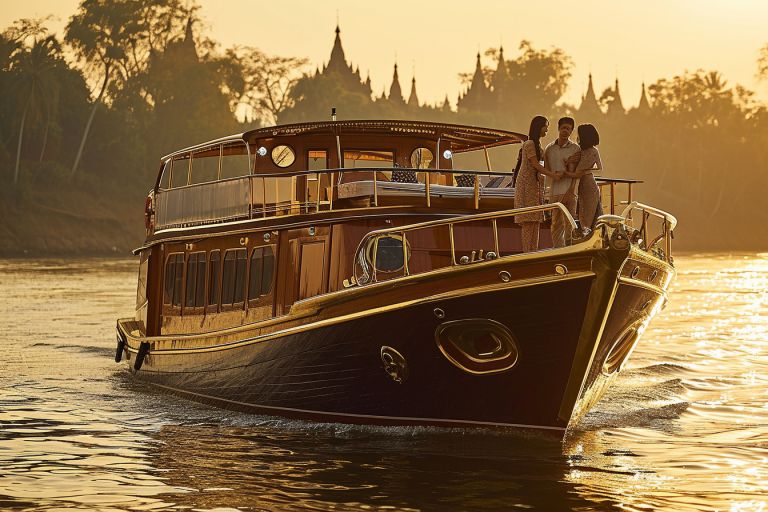 croisière privée sur la rivière irrawaddy, birmanie : luxe en terres exotiques