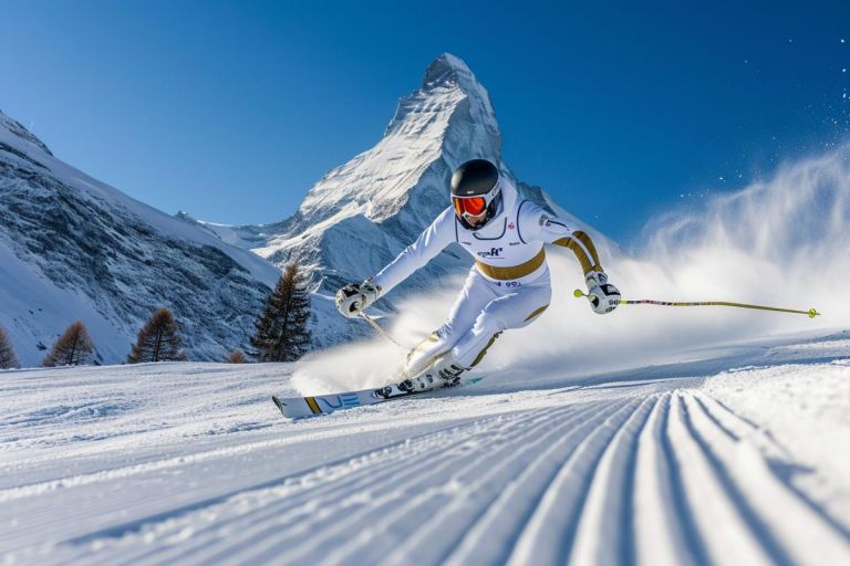 Ski élégant à Zermatt : luxe suisse et pistes immaculées